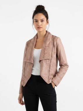 Get it love it | Genuine leather lined moto jacket size large